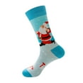 thumbnail image 2 of Mens Performance Cotton Pad Sports Leisure Socks Christmas Pattern Socks For Men Sports Socks Sock Multicolor, 2 of 3