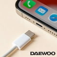 thumbnail image 3 of Cargador Turbo DAEWOO Carga Rapida Cable Tipo C Usb 45w, 3 of 3