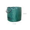 thumbnail image 2 of Amdohai Sac de Jardin 120 L Réutilisable, Sac à Déchets de Jardin Robuste, 2 of 7