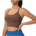 thumbnail image 2 of Simplmasygenix Sports Bras for Women Backless Cross Back Supportive Running Gym Bralettes, 2 of 6
