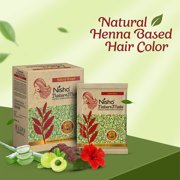 (3 pack) Nisha Nature Mate Natural Henna Based Hair Color dye, Natural Brown, 3.17 oz
