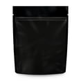 thumbnail image 4 of Loud Lock Mylar Bags 100 Count 4.125" x 3.35" All Black - Resealable Food Storage Mylar Bags, 4 of 9