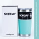 thumbnail image 5 of Vasos de Acero Inoxidable - Termo Tumbler | Vaso Térmico de 20oz - 600ml | Mantiene la Temperatura Entre 8 y 24 Horas - Bebidas Frías y Calientes | Tapa Antiderrame - Ideal para turquesa 20oz - 600ml NORDAY 20TBLACK, 5 of 6