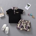 thumbnail image 2 of Kids Clothes Boys Toddler Boy Children's Spring Summer Button Printed Sleeveless Basketball 6M 12M 18M 24M 3T 4T T-Shirt Tops+Long Pants Baby Outfit Set 2-Piece, 2 of 9