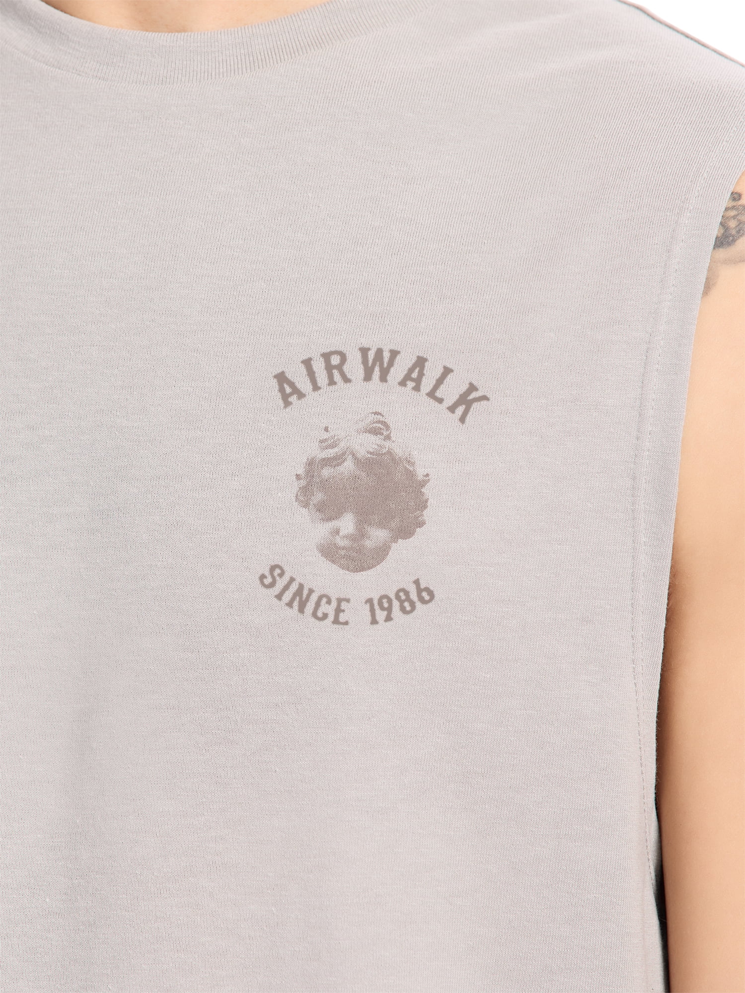 Airwalk Men's and Big Men's Short Sleeve Muscle T-Shirt, Sizes XS- 3XL