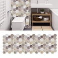thumbnail image 4 of Tile Sticker Set, Wall Decals, Self-Adhesive Sticker For Bathroom Backsplash Kitchen Wall, 4 of 8