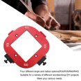 thumbnail image 3 of Corner Radius Template, Improve Efficiency Aluminum Alloy Round Corner Template Positioning Clear Scale Wear Resistant Reusable  for Trimming Machine, 3 of 7