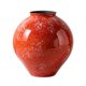 thumbnail image 1 of Jarrón de cerámica rojo, jarrón de cerámica de escritorio, accesorio de fotografía chino, floreros modernos para L, 1 of 6