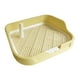 thumbnail image 2 of Soporte para almohadillas de entrenamiento para mascotas, orinal para perros, inodoro con rejillas de malla, inodoro para entrenamiento de mascotas , amarillo, 2 of 9