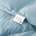 thumbnail image 4 of Peace Nest All season & Lightweight White Goose Down Duvet Comforter Queen/Full - All-season Steel Blue, 4 of 5