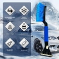 thumbnail image 2 of 17.32 Inch Snow Brush and Ice Scrapers for Car Windshield,Scratch Free Bristle Head Brush & Tough Window Snow Scraper,Foam Grip,Ice Removal Winter Car Accessories, 2 of 9