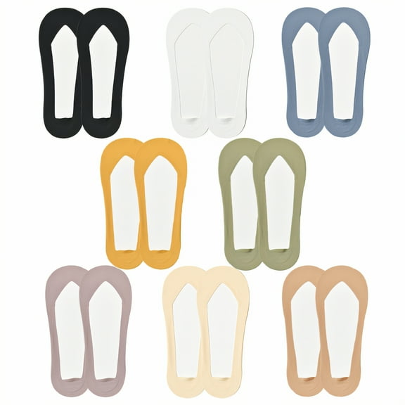 TELOLY 8Pairs Ankle Socks for Women,Womens Ankle Socks Size 9-11,100%Cotton Summer Socks for Women