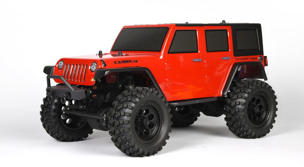 Thunder Tiger Ttr6602-F131 Kaiser Xs Red 1/14 Scale 4X4 Off-Road Trail ...