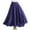Navy, variant on QIPOPIQ Womens Flax Retro Long Maxi Skirt Beach Ankle Length Skirt Clearance