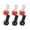 D, variant on Lynono Co.,Ltd 2 Piece ABS Espresso Machine Cleaning Brush With Long Handle And Spoon Head Coffee Accessories Cleaner For Daily Use