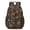 Camo and Deer, variant on Camo and Deer Brown Pattern 17" School Backpacks for Teens,Waterproof Oxford Fabric,S-Shape Padded Straps for School,Travel,Hiking,Camping