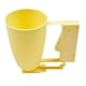 thumbnail image 1 of Dispensador manual de masa para panqueques, muffins y cupcakes con mango portátil de PP fácil de usar Amarillo, 1 of 9