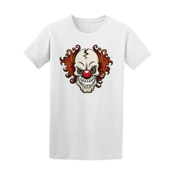 Evil Scary Clown Tee Men's -Image by Shutterstock
