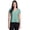 Sea Glass, variant on RBX Active Women's Short Sleeve Shadow Stripe Mesh Workout Tee