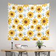 thumbnail image 2 of Yiaed Sunflowers Print Tapestry for Bedroom,Tapestry Wall Tapestries, Tapestry Aesthetic for Living Room Dorm Room 51" X 60", 2 of 6