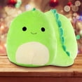 thumbnail image 1 of Muñeca de peluche HUOGUO, color verde dinosaurio, 20 cm, para niños, 1 of 4