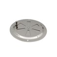 thumbnail image 4 of Rejilla de ventilación redonda 1 Uds. Rejilla de ventilación redonda Rejilla de ventilación con orificio de ventilación Rejilla de escape de acero inoxidable de 125 mm Aire entrante, 4 of 5