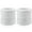 White, variant on 2Pcs Sports Wristband Solid Color Absorbent Wrist Wrap Cotton Breathable Quick Dry Sweatband for Tennis Badminton