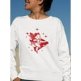 thumbnail image 2 of Bowling Devil  Sweatshirt Women -Image by Shutterstock, Female XX-Large, 2 of 4