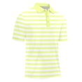 thumbnail image 6 of LPKRT Men Waffle Stripe Short Sleeve Polo Shirt - Breathable Knit Top, Casual Business Tee(Light Yellow-S), 6 of 6