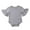 Gray, variant on PULLIMORE Newborn Infant Baby Girls Clothes Long Flared Sleeve Romper Jumpsuit Bodysuit for 0-27 Months Baby (Gray)