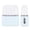 Blue, variant on 2-in-1 Travel Bottles for Toiletries, TSA Approved Travel Containers Refillable Portable, Spray Bottles Pump Bottles with Labels for Creams Perfumes Shampoos, Leak Proof Airplane Accessories Kits
