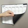 thumbnail image 6 of Fridge Calendar Sheet Magnetic Sticker Message Board Menu Dry Erase Monthly Planner For Refrigerator Whiteboard 2024 New, 6 of 8