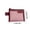 Red, variant on Vintage Transparent Mesh Coin Purse with Zipper, Multi-Functional Travel Organizer for Small Items, Lightweight & Portable Carry Pouch