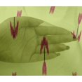 thumbnail image 4 of oneOone Viscose Chiffon Fabric Arrow Ikat Fabric Prints By Yard 42 Inch Wide, 4 of 4