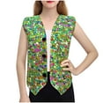 thumbnail image 2 of hengsof Boys Girls Sequin Waistcoat Sleeveless Hip-hop Jazz Dance Stage Performance Costume Vest Tops, 2 of 7