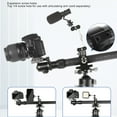 thumbnail image 4 of Tripod Side Arm Extender, Retractable Horizontal Centre Column Extension Boom Maximum Load 10KG  for Photography, 4 of 7