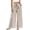 S1-Khaki, variant on Textilo Wide Leg Striped Palazzo Pants for Women Drawstring Elastic Waist Pants with Pockets Palazzo Trousers Lightweight Comfy Lounge Summer Beach Boho Clothes,Blue XL