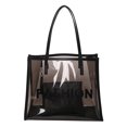 thumbnail image 2 of Bolso de axila de moda para mujer Bolso compuesto transparente con bolso pequeño (negro) Tmvgtek Para Estrenar, 2 of 9