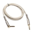 thumbnail image 1 of 1x Cable de sonido auxiliar Cable de sonido auxiliar auxiliares estéreo trenzados Buen rendimiento de y fuerte capacidad antioxidante El 180cm, 1 of 9