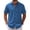 Royal Blue, variant on JoveMarine Mens Short Sleeve Button Down Shirts Breathable Fabric Casual Everyday Comfort Top,Black L