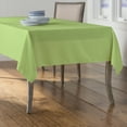 thumbnail image 2 of LA Linen Polyester Poplin Rectangular Tablecloth, 60 by 102-Inch, Sage, 2 of 2