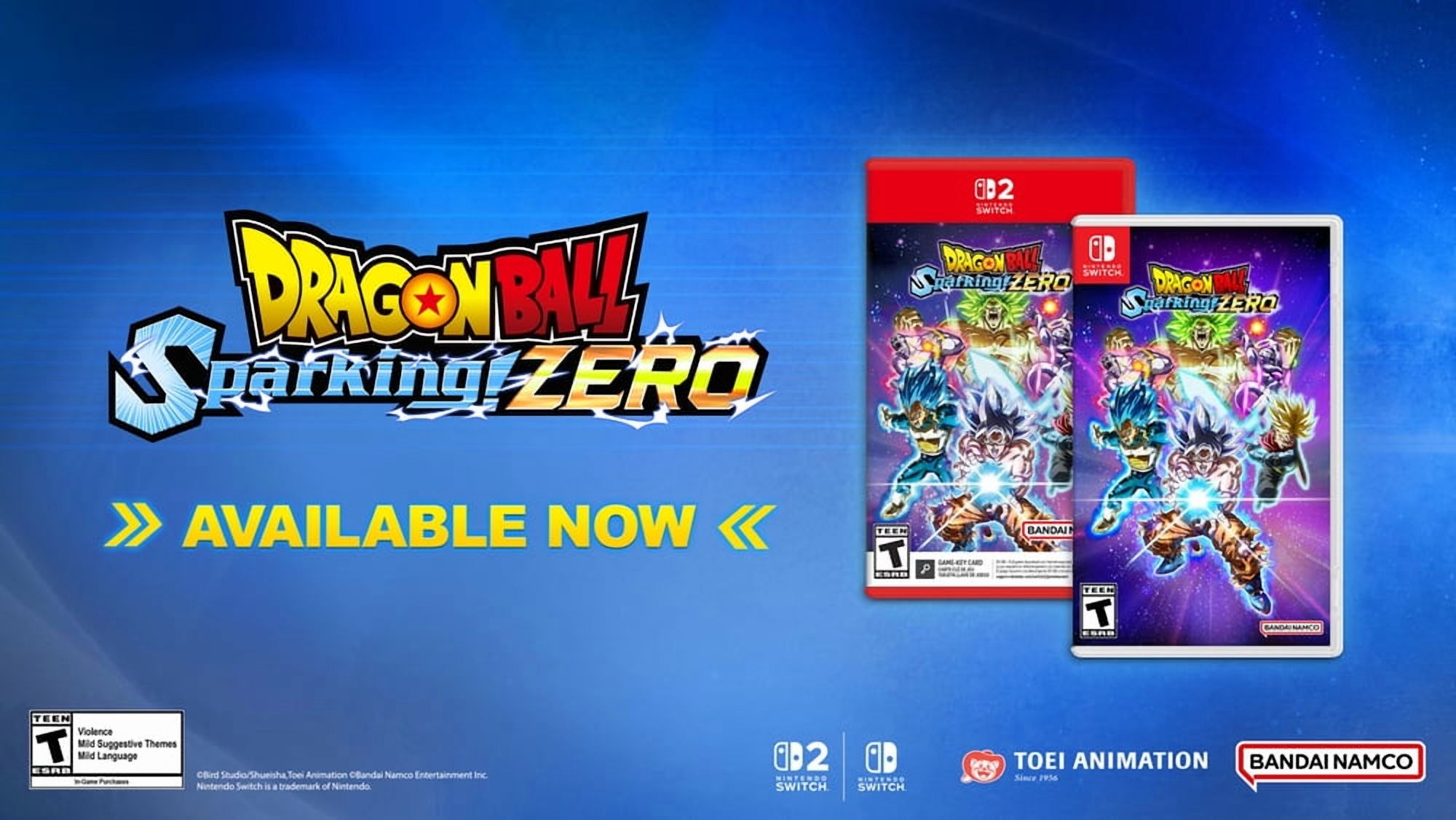 Dragon Ball Sparking Zero, Nintendo Switch 2 2