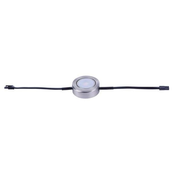 Counter Max MX-LD-AC LED Puck 2700K Light, Satin Nickel
