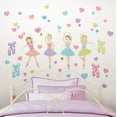 thumbnail image 4 of WallPops WPK2575 Prima Ballerina Wall Art Kit, Multicolor, 4 of 9