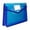 Blue, variant on Ciozy Plastic File Folder, Large Capacity Poly Envelope Expanding Wallet Document Folder Letter Size A4 Accordion File Pouch, Snap Button for Home Work Office Organization, Green