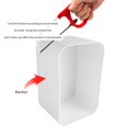 thumbnail image 4 of 7829 Tackle Box Organizers Fishing Tackle Organizers Container White Marine Deck Storage Box Lockable Embedded Tool Box, 4 of 12