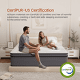 thumbnail image 5 of VQRking Full Size Mattress 10 inch,Gel Memory Foam Hybrid Mattress in a Box,Pocket Springs Medium Firm Pressure Relief,Comfort Sleep,Adult,CertiPUR-US, 5 of 9