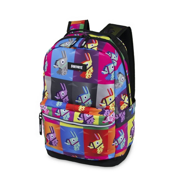 Backpack Upgrade Fortnite Fortnite Fortnite Unisex Checkered Silhouette Multiplier Backpack With Internal Padded Laptop Sleeve Walmart Com Walmart Com