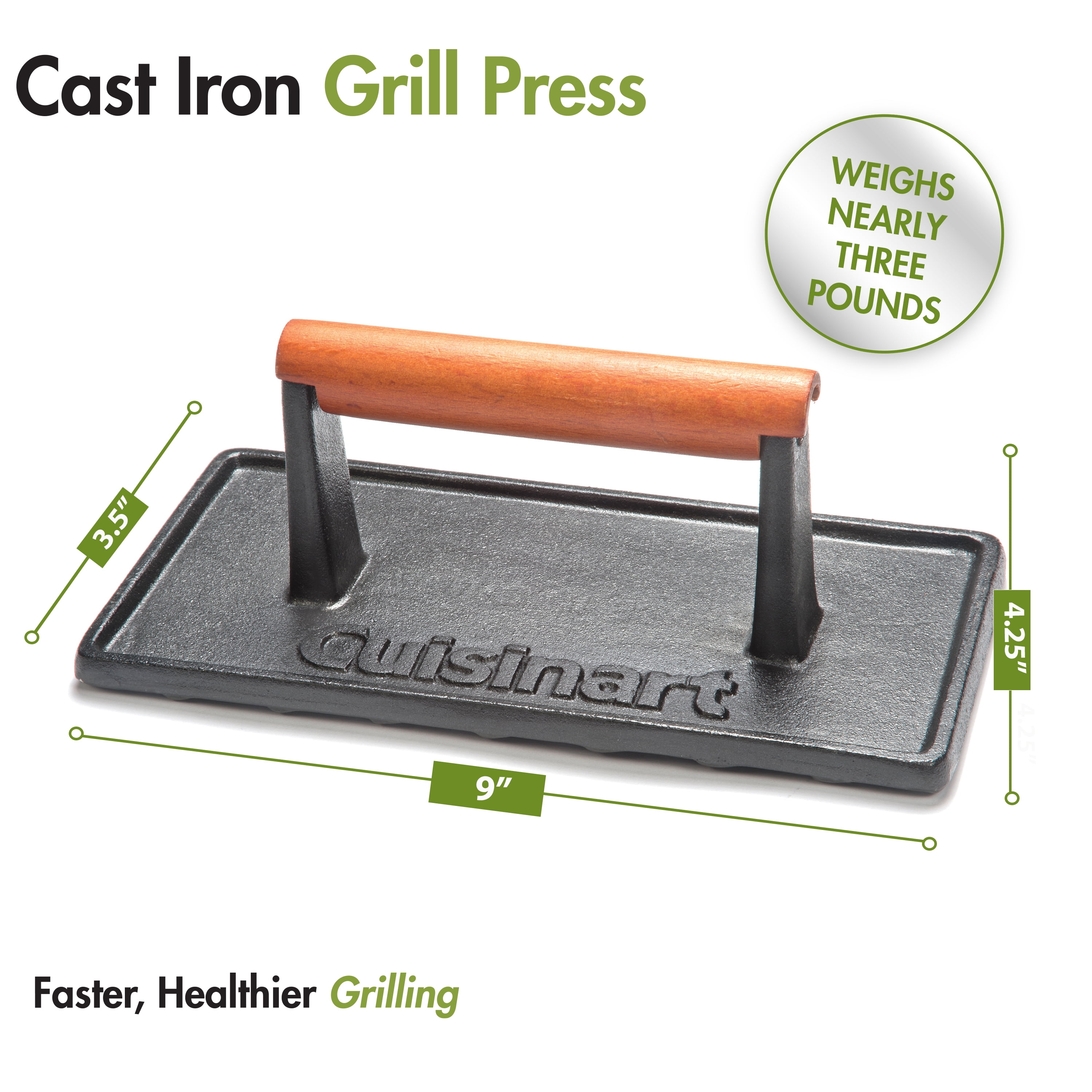Cuisinart Cast Iron Grill Press