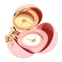 Lksixu Preserved Flower Ring Box, Ball Shaped Earring Necklace Jewelry Storage Case Valentine's Day Gifts for Her, Jewelry Display Gift Box Ring Holder Case for Proposal Wedding Anniversary Christmas